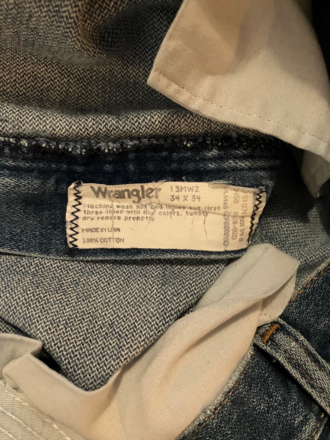 90s USA 빈티지 랭글러 데님 팬츠 상품이미지9