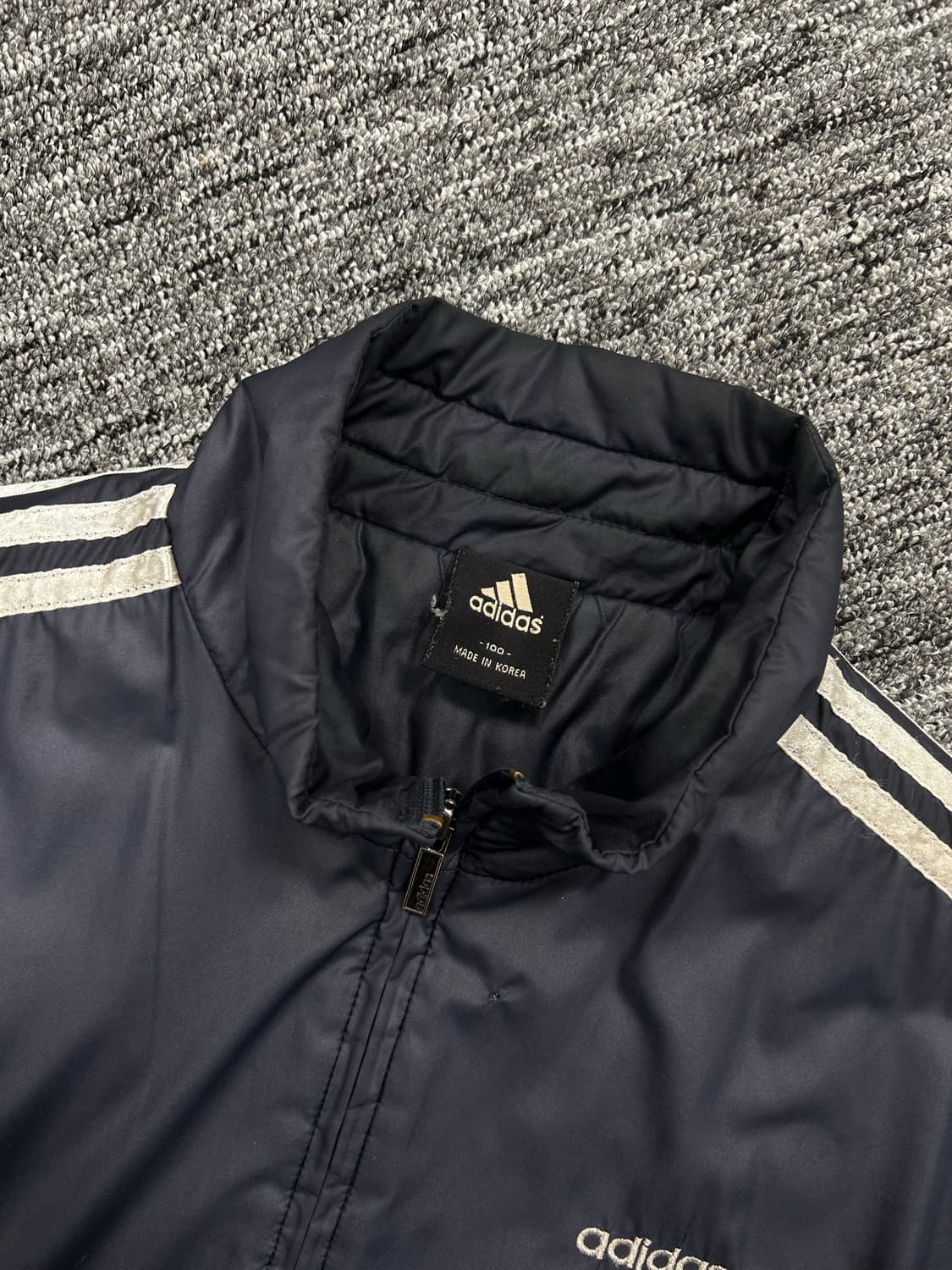 아디다스 올드스쿨 리니어 바이커 자켓 L 상품이미지5