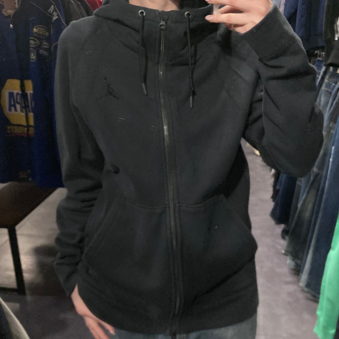 [IM] Jordan 조던 후드 집업 블랙 상품이미지5