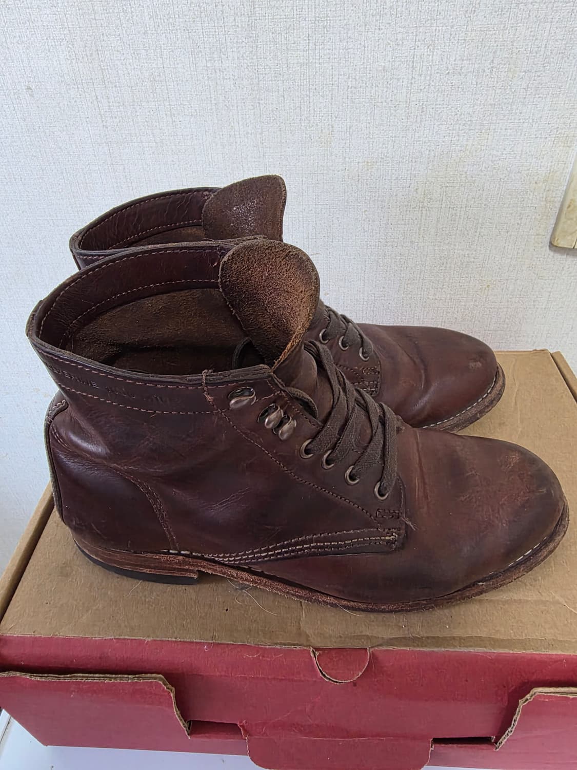 울버린 1000마일 워커 250~255사이즈 브라운 상품이미지2