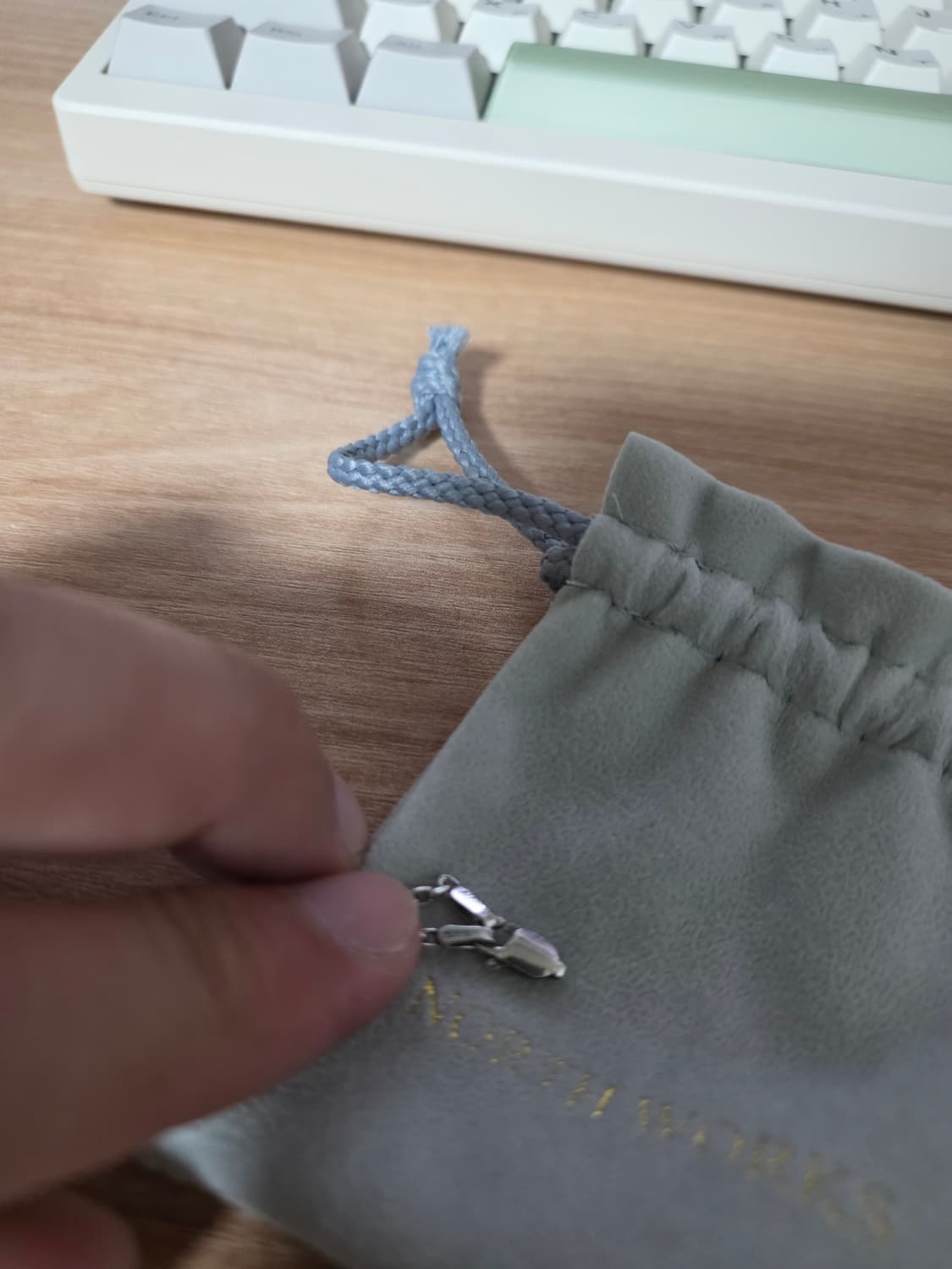 노스웍스 터키석 목걸이+ Azuki Chain M 상품이미지4