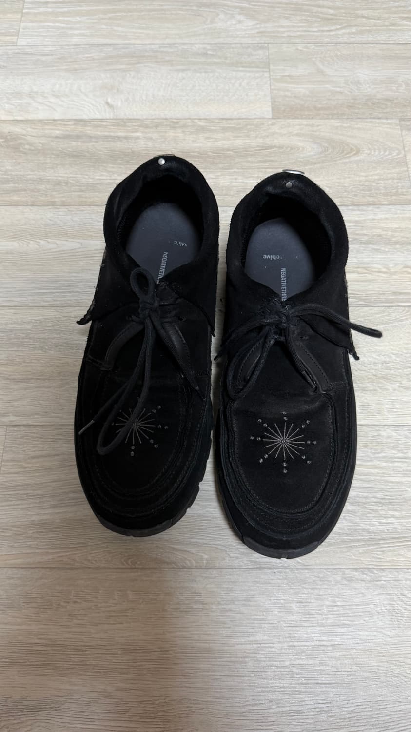 밀로아키이브 네거티브쓰리 데저트부츠 270 블랙 상품이미지1