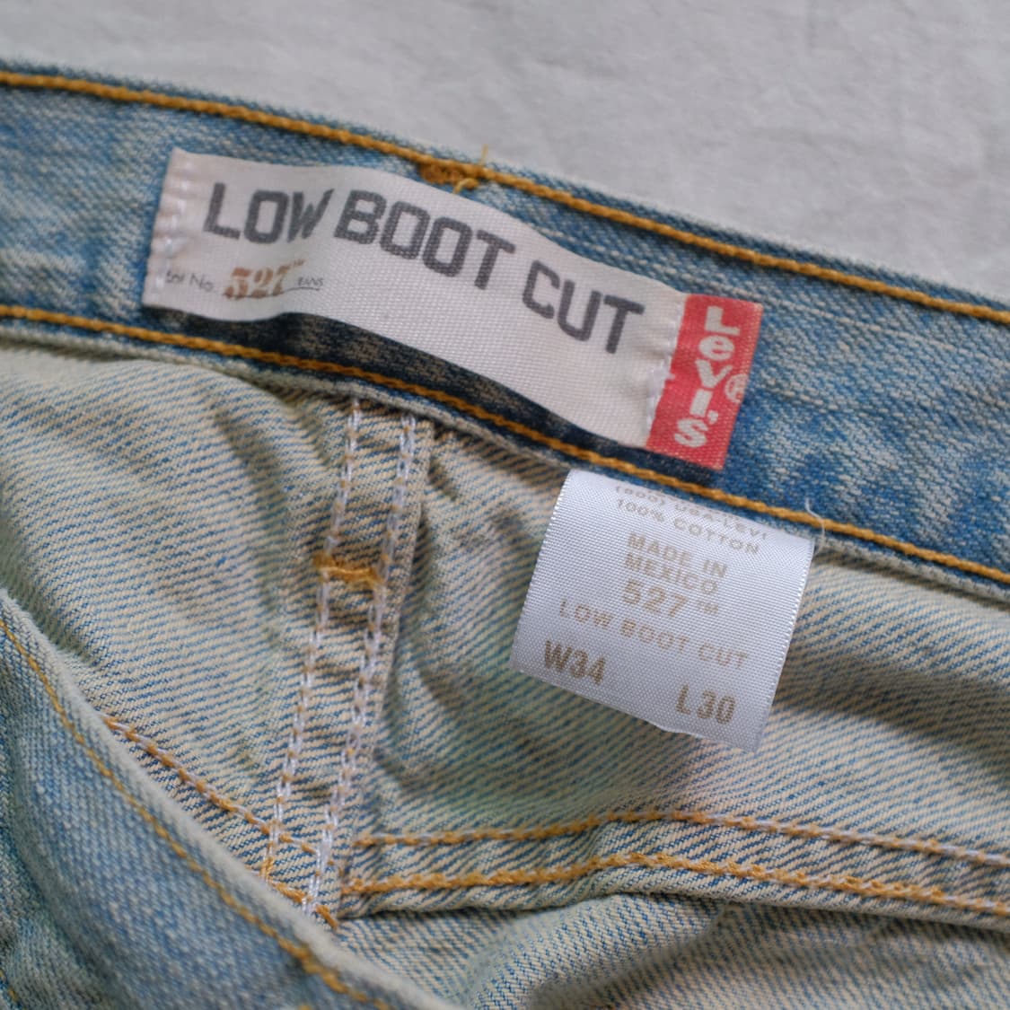 2000’s Levi’s 527 Denim  35inch(44.5cm)  상품이미지5