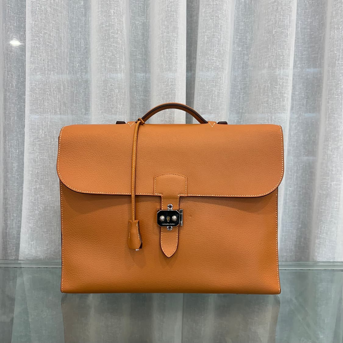 에르메스 삭아데페슈 38 브리프케이스 서류가방 상품이미지1