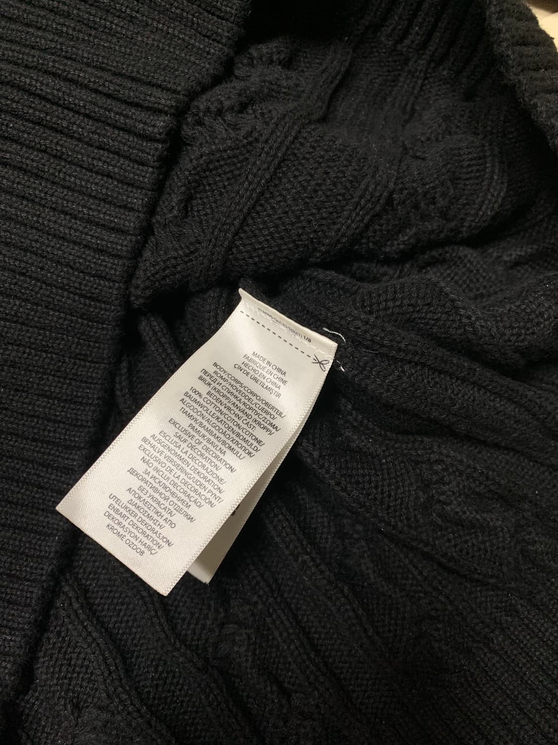 [L]폴로 케이블 니트 코튼 스웨터 상품이미지5