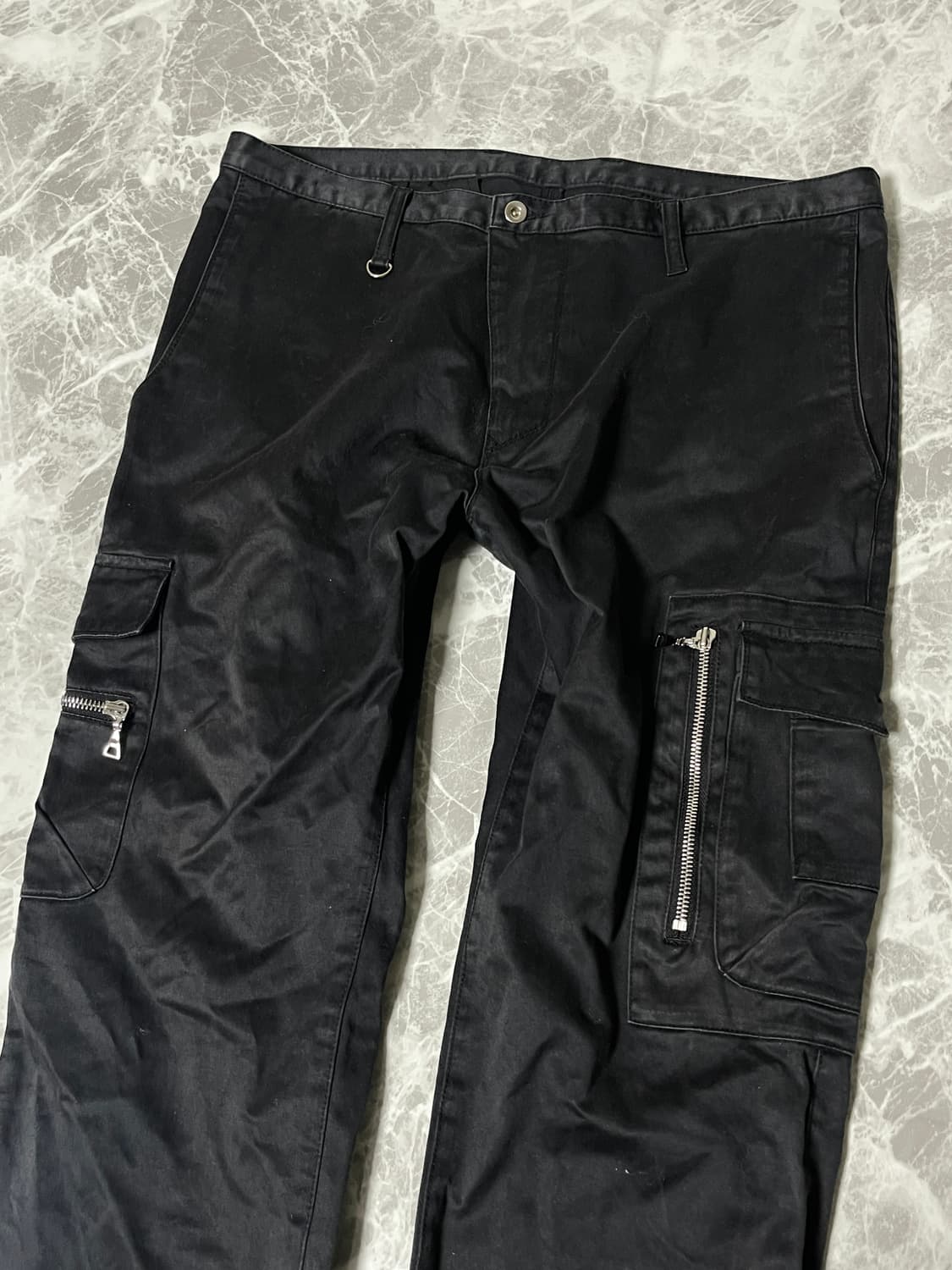 (Nano universe)zipper black jean 상품이미지2