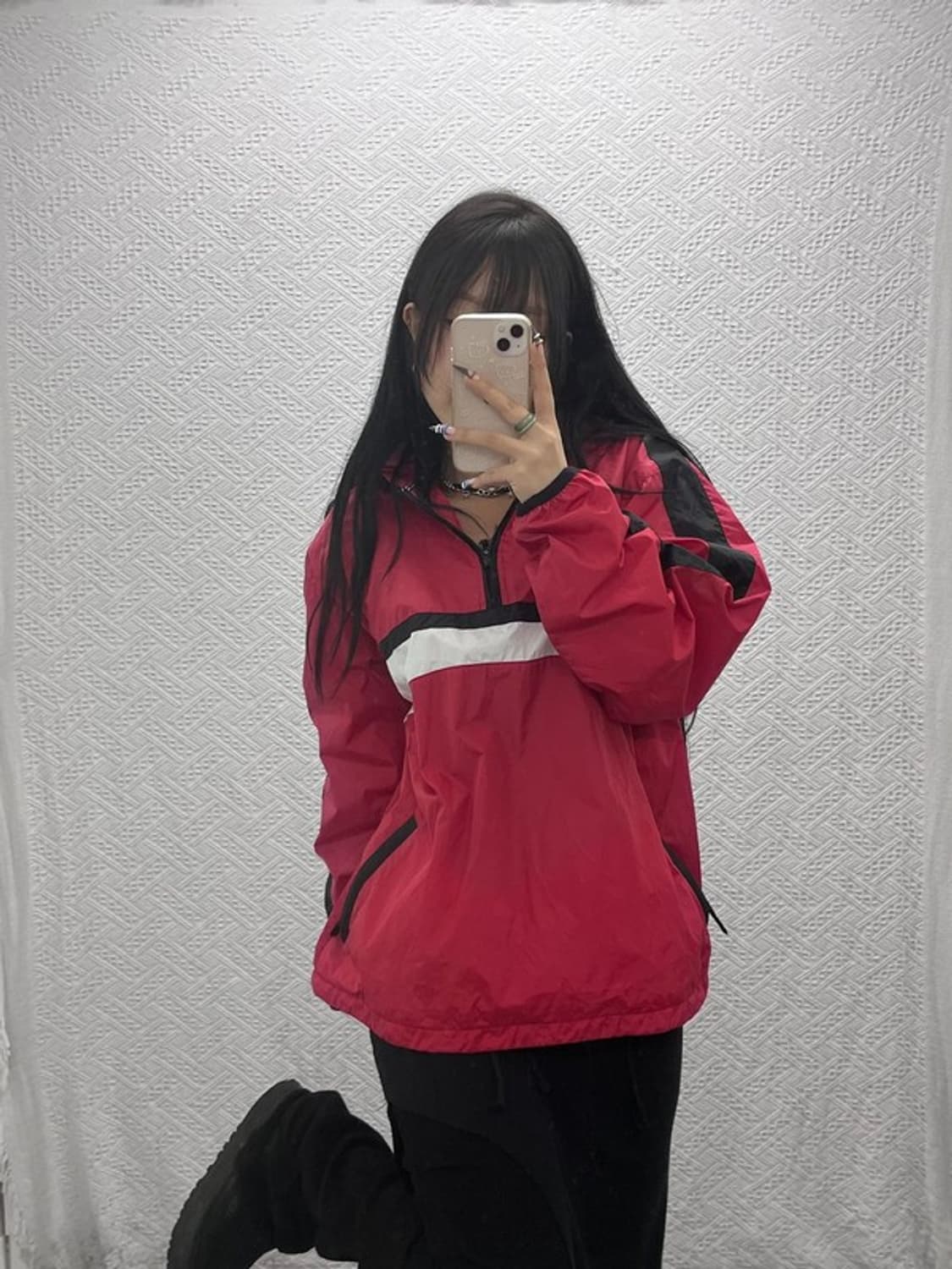 나이키 올드스쿨 레트로 90's 바람막이 아노락 L C07622 상품이미지2