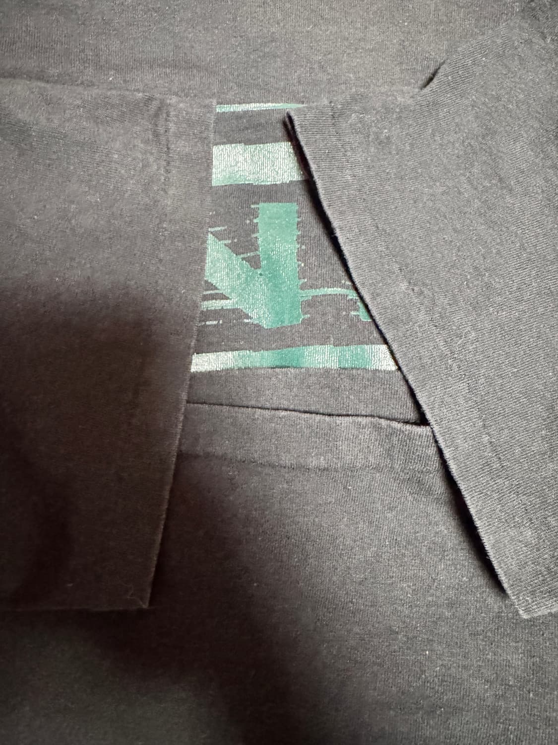 [XL] 90s 나인 인치 네일스 nothing 박스로고 밴드티 상품이미지3