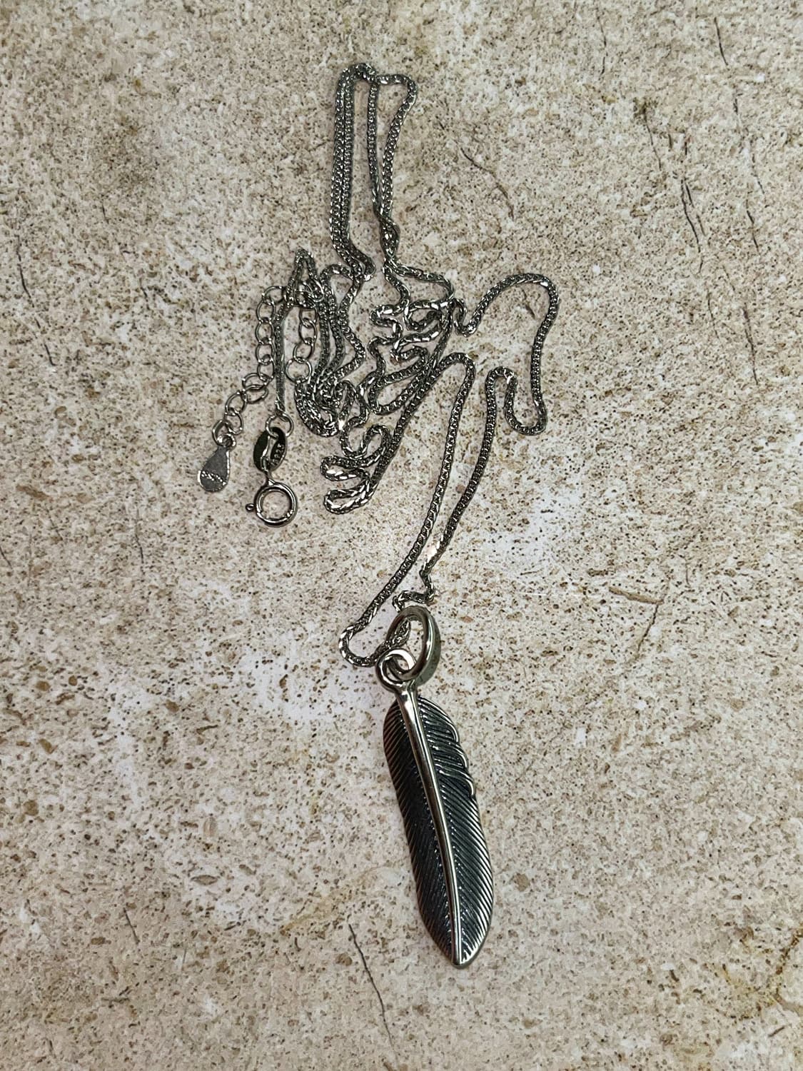 빈티지 페더 네크리스 / 남자목걸이 여자목걸이 상품이미지3