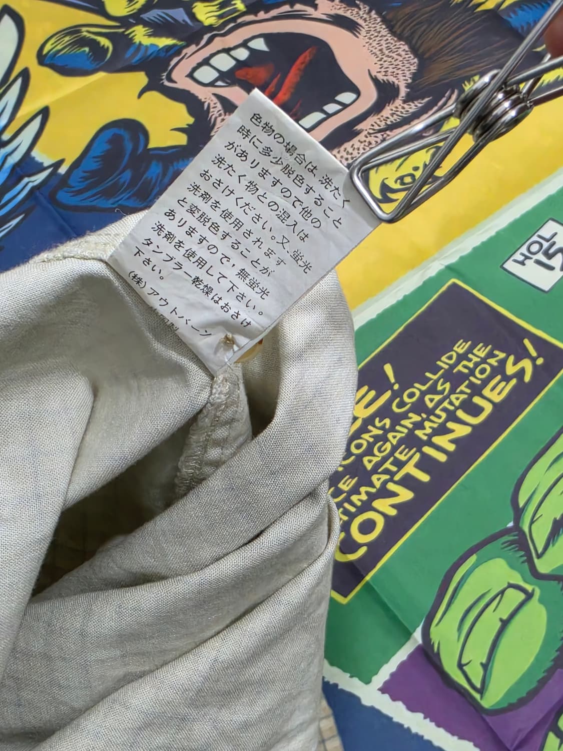 90's Bitch skateboards 체크반팔셔츠 L 상품이미지7