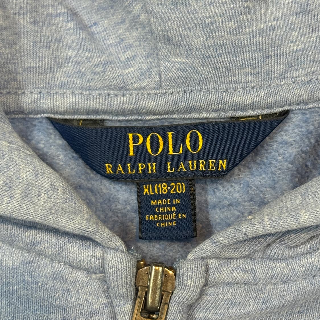 L) 폴로 랄프로렌 하늘색 후드집업 상품이미지7