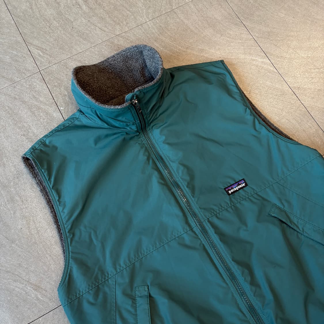 90s 90년대 생산 파타고니아 쉘드 베스트 자켓 상품이미지2
