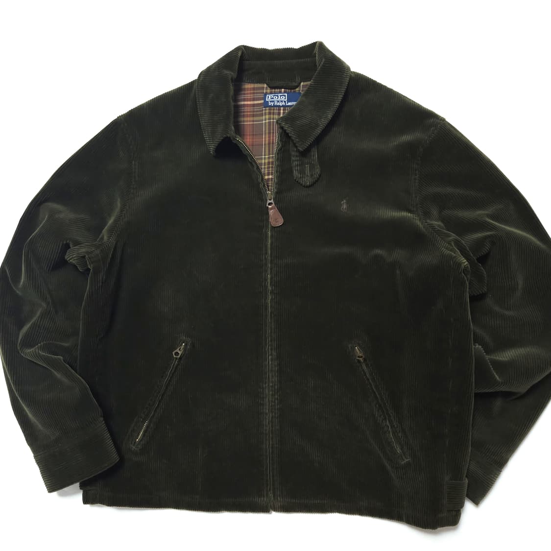 폴로 랄프로렌 코듀로이 스윙톱 블루종 자켓 카키올리브 상품이미지3