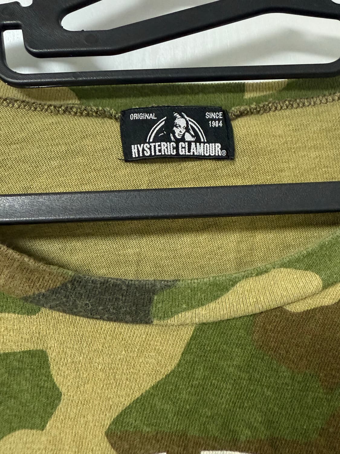 히스테릭글래머 카모롱슬리브 상품이미지3