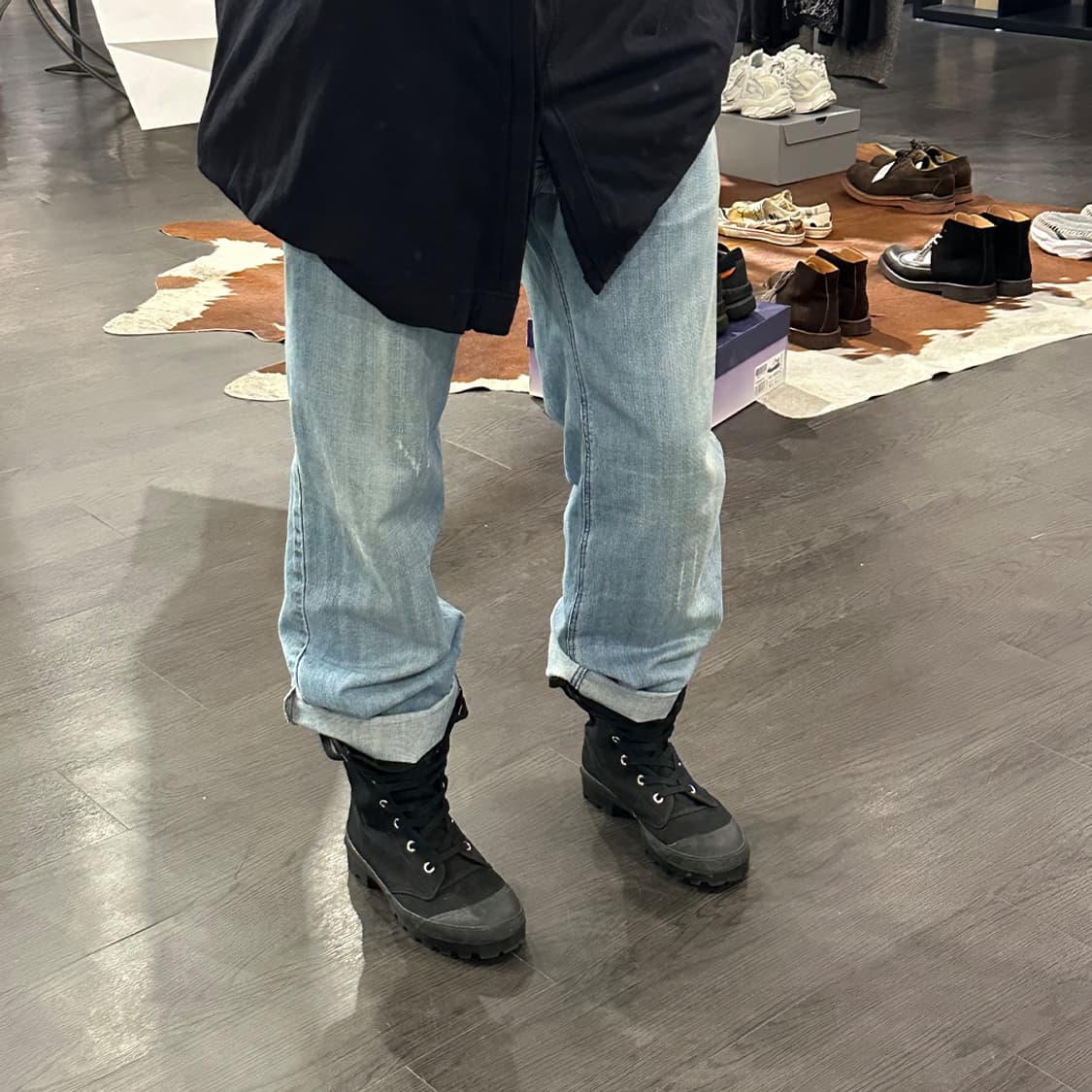 꼼데가르송 옴므플러스 밀리터리 부츠 상품이미지5
