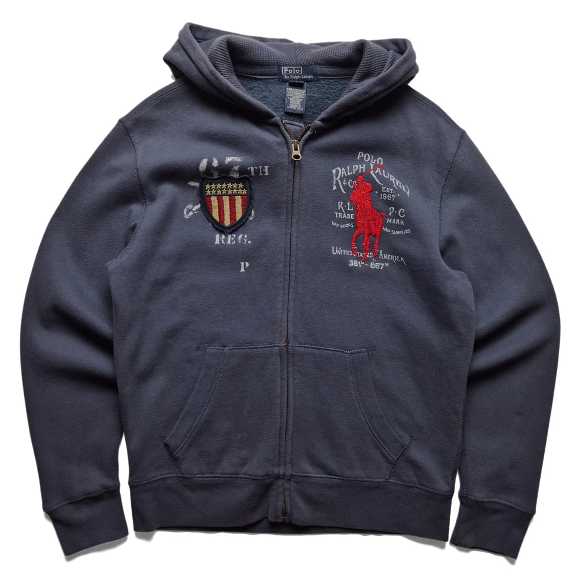 [XS] 폴로 랄프로렌 빅포니 후드집업 상품이미지2