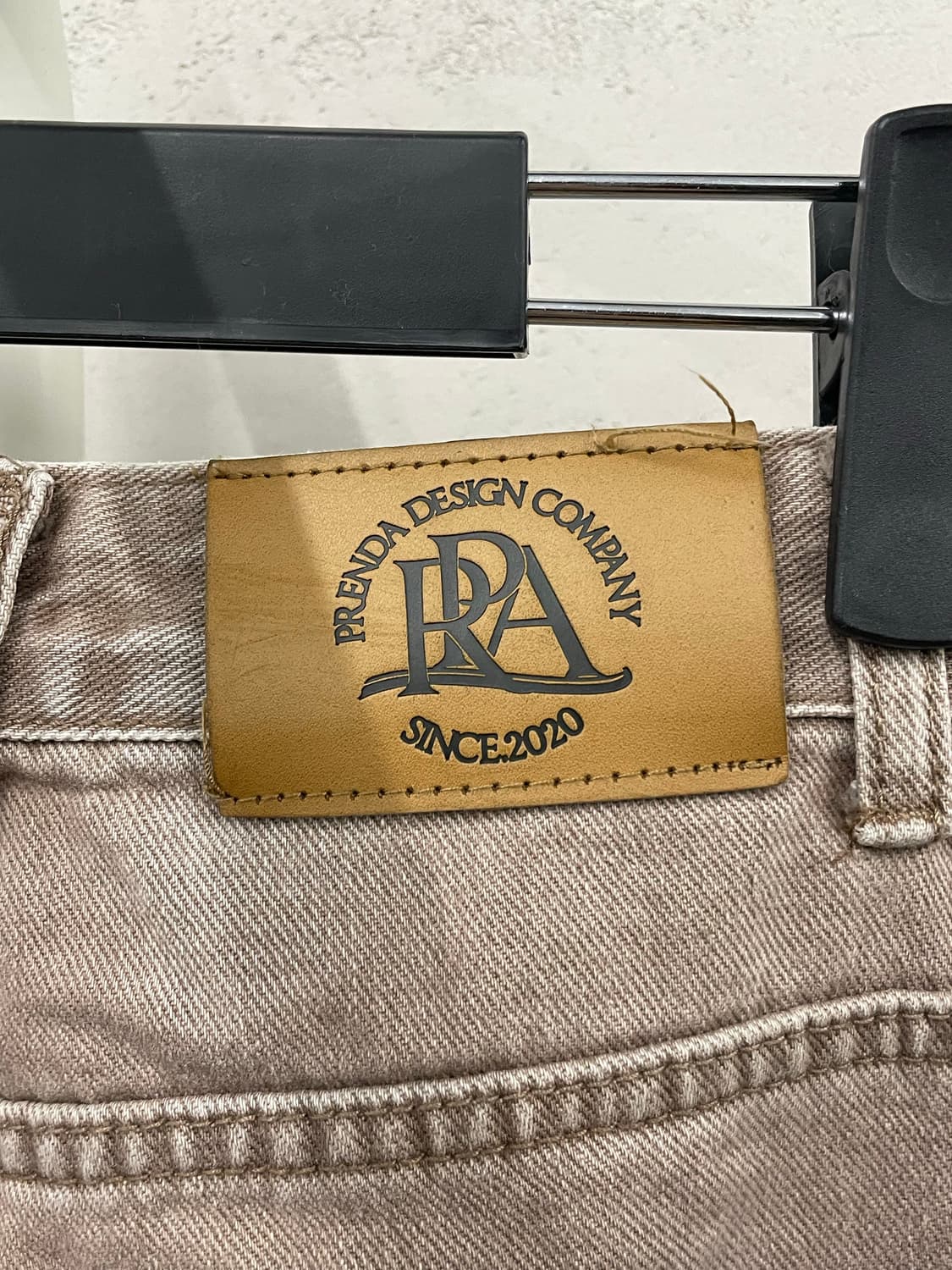 PRENDA 프렌다 커브드 지퍼 플레어 팬트 다크 브라운 M 상품이미지8