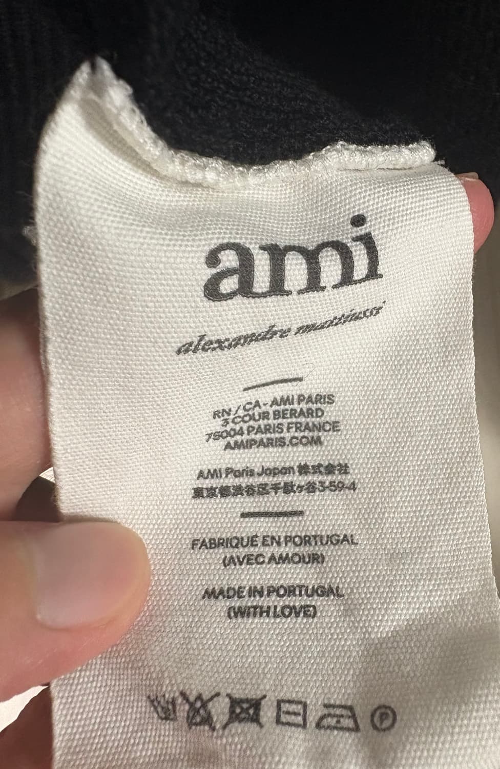 AMI 아미 가디건 XL 상품이미지3