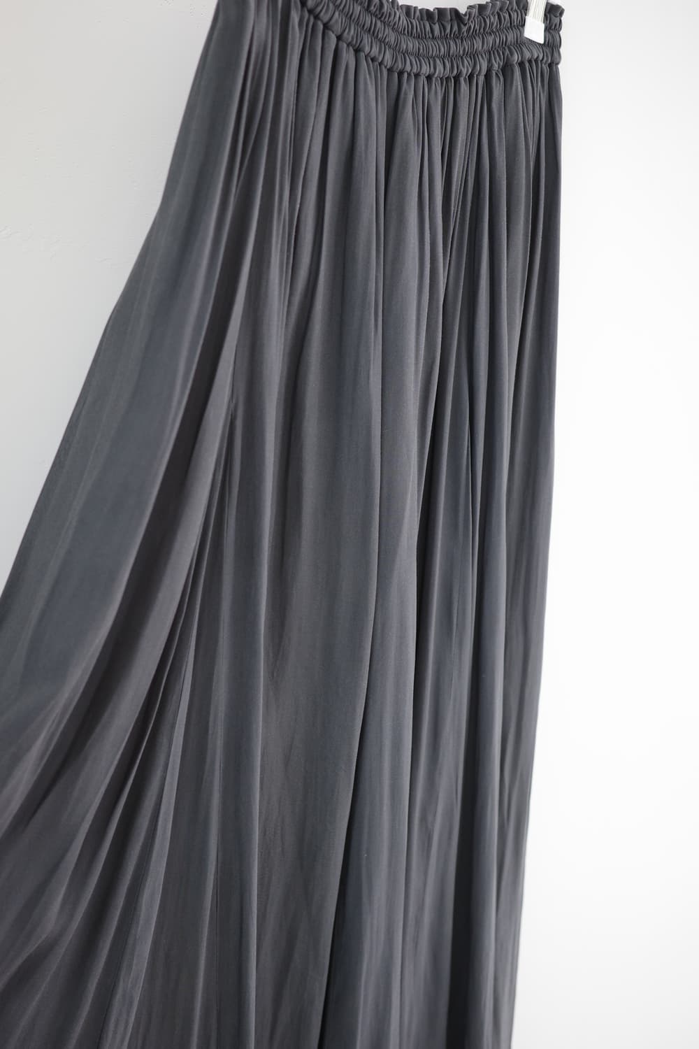 Global Work grey flared long skirt 상품이미지5