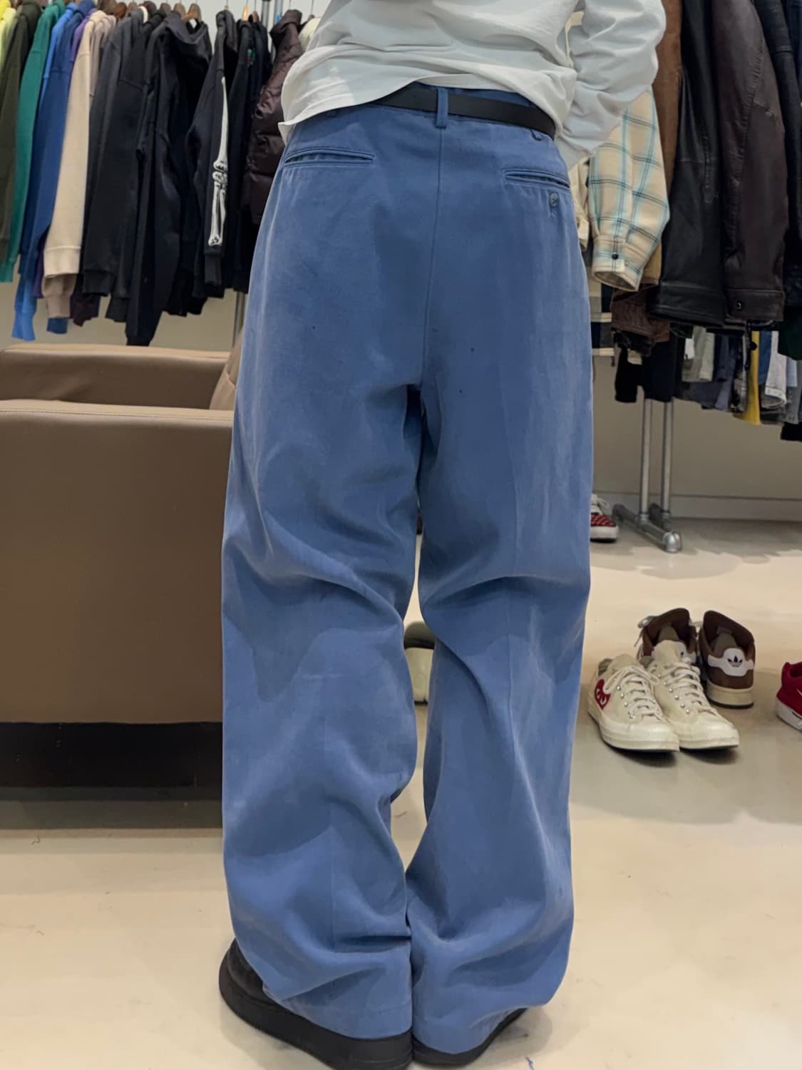 빅존 BIG JOHN 투 턱 릴랙스 핏 팬츠 상품이미지6