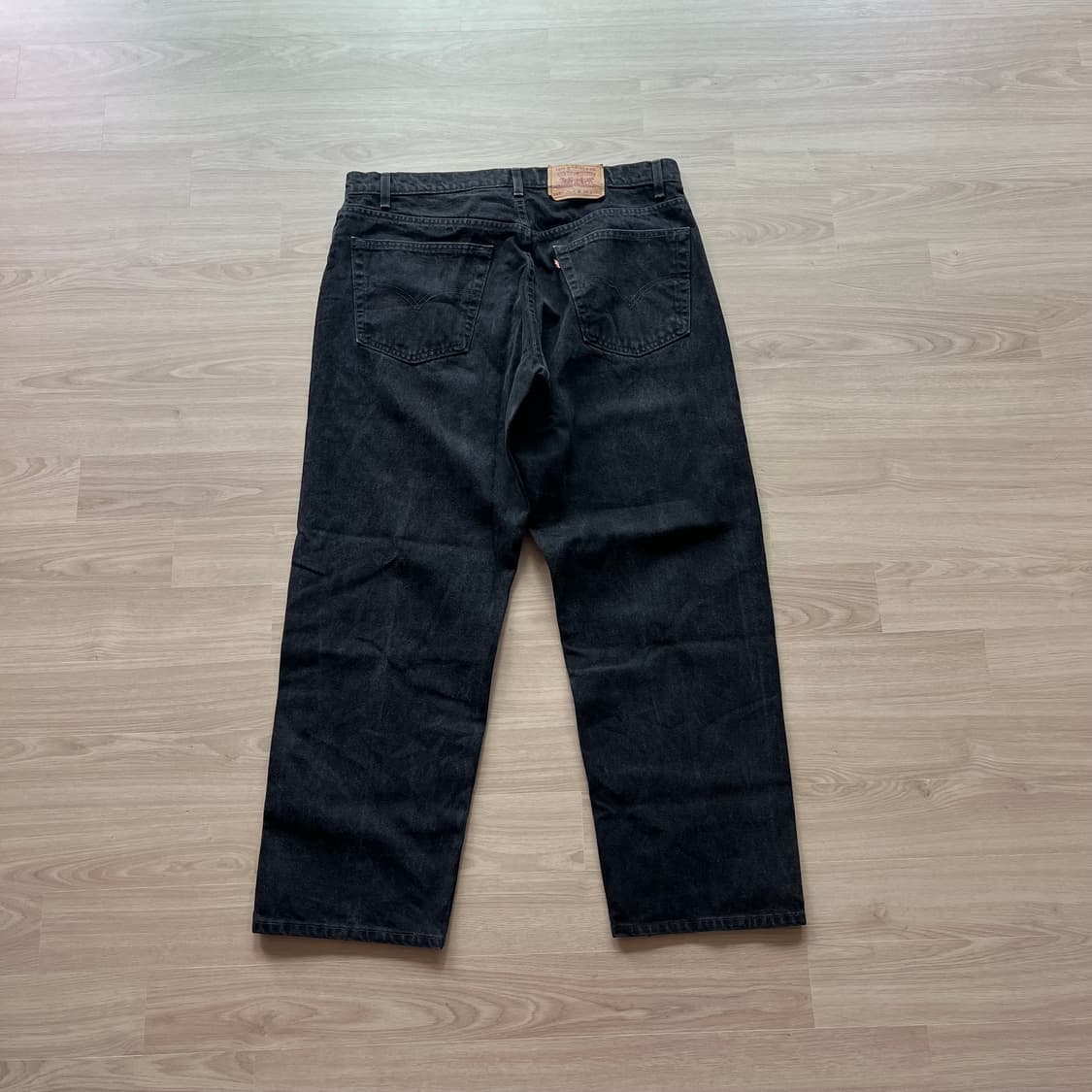 [38X30] 90s 빈티지 리바이스 565 블랙 made in usa 상품이미지4