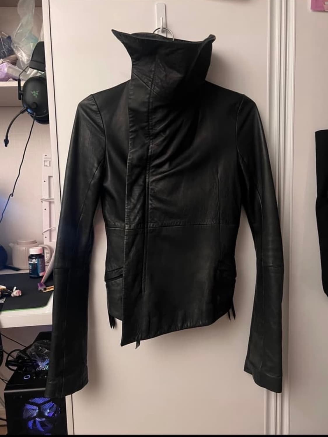 Ekam 가죽자켓 구매해요(하이넥) 상품이미지1