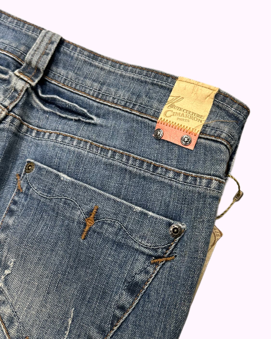 CIMARRON PAIRS low-rise boots-cut jean 상품이미지7