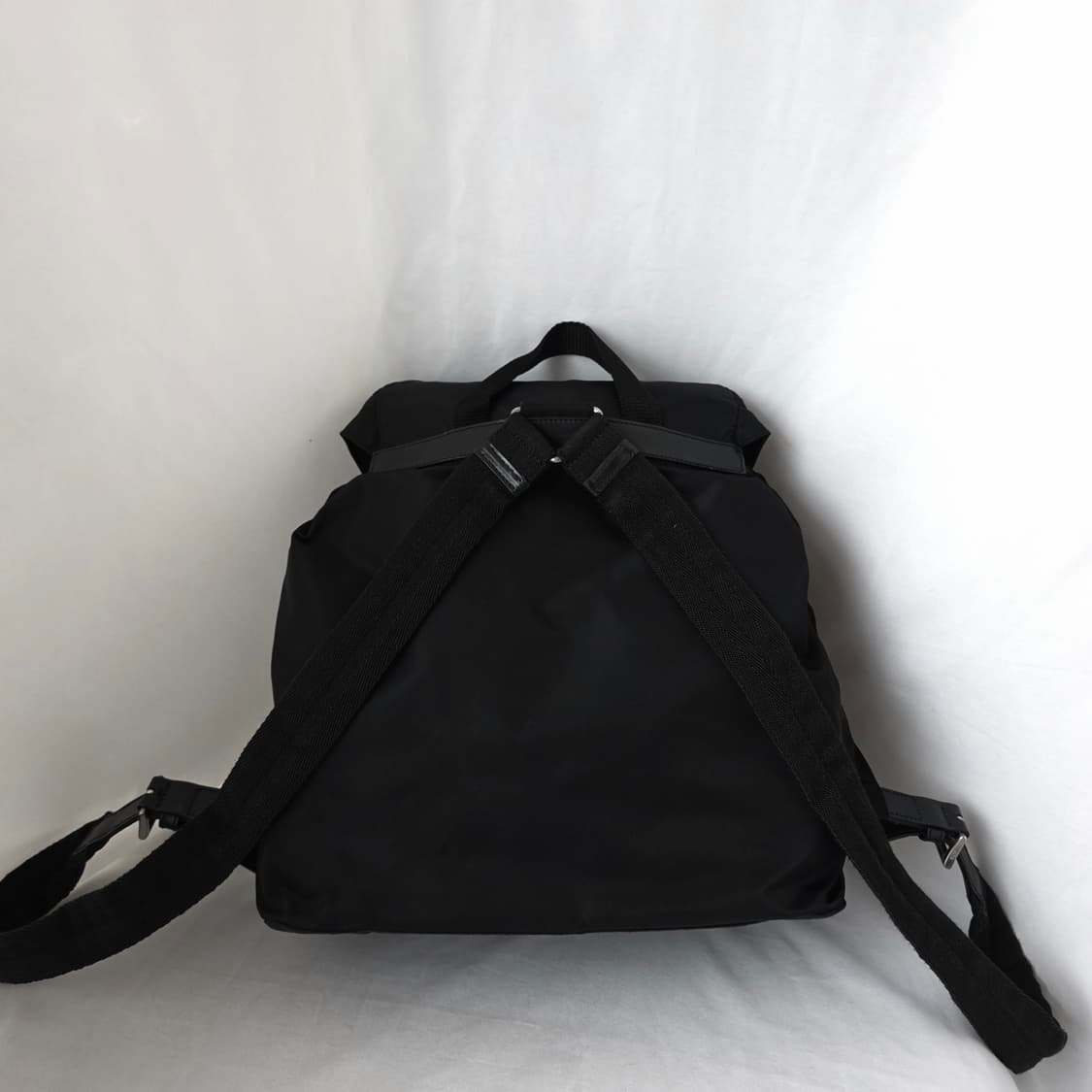 [정품 PRADA] 프라다 투포켓 나일론 빈티지백팩 라지 상품이미지2