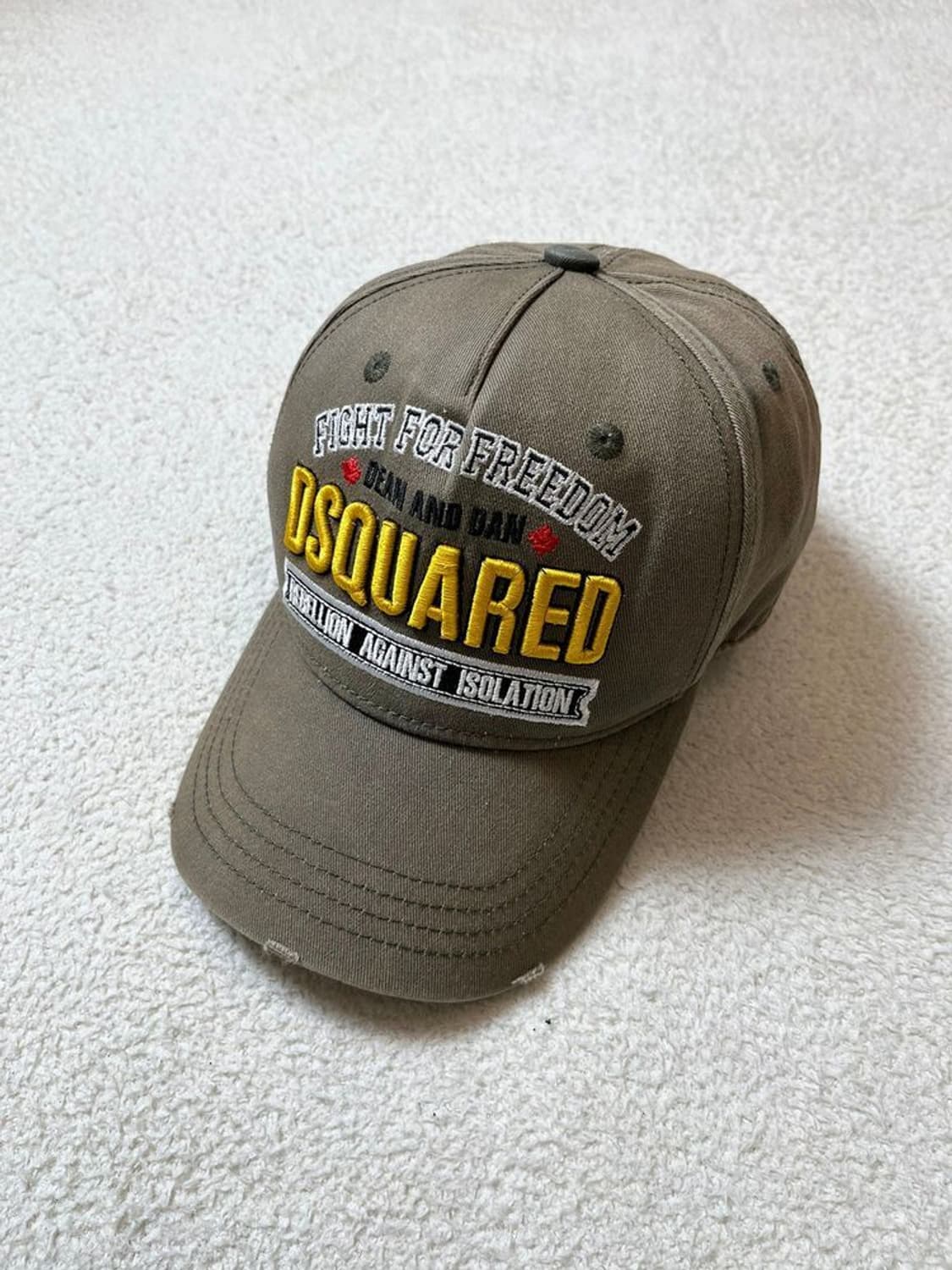 디스퀘어드2 14FW 리벨리온 로고 볼캡 A1752 상품이미지2