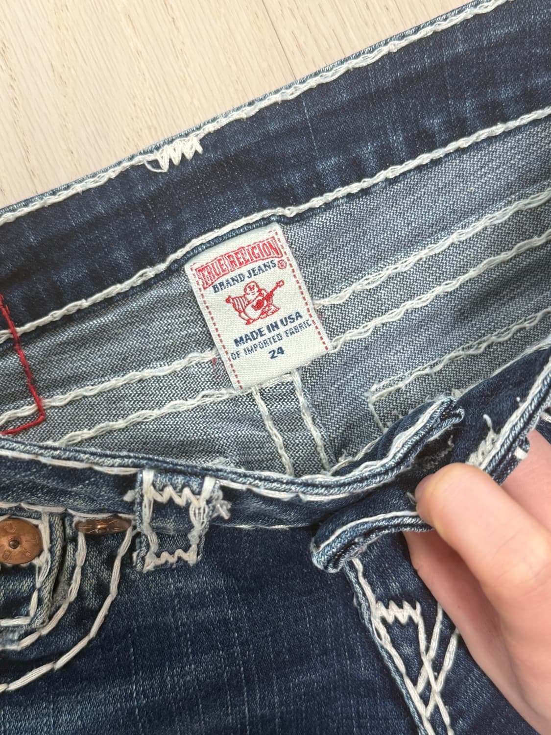 트루릴리전 부츠컷 데님 상품이미지9