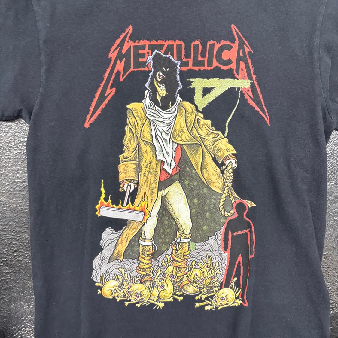 (90)메탈리카빈티지반팔 상품이미지4