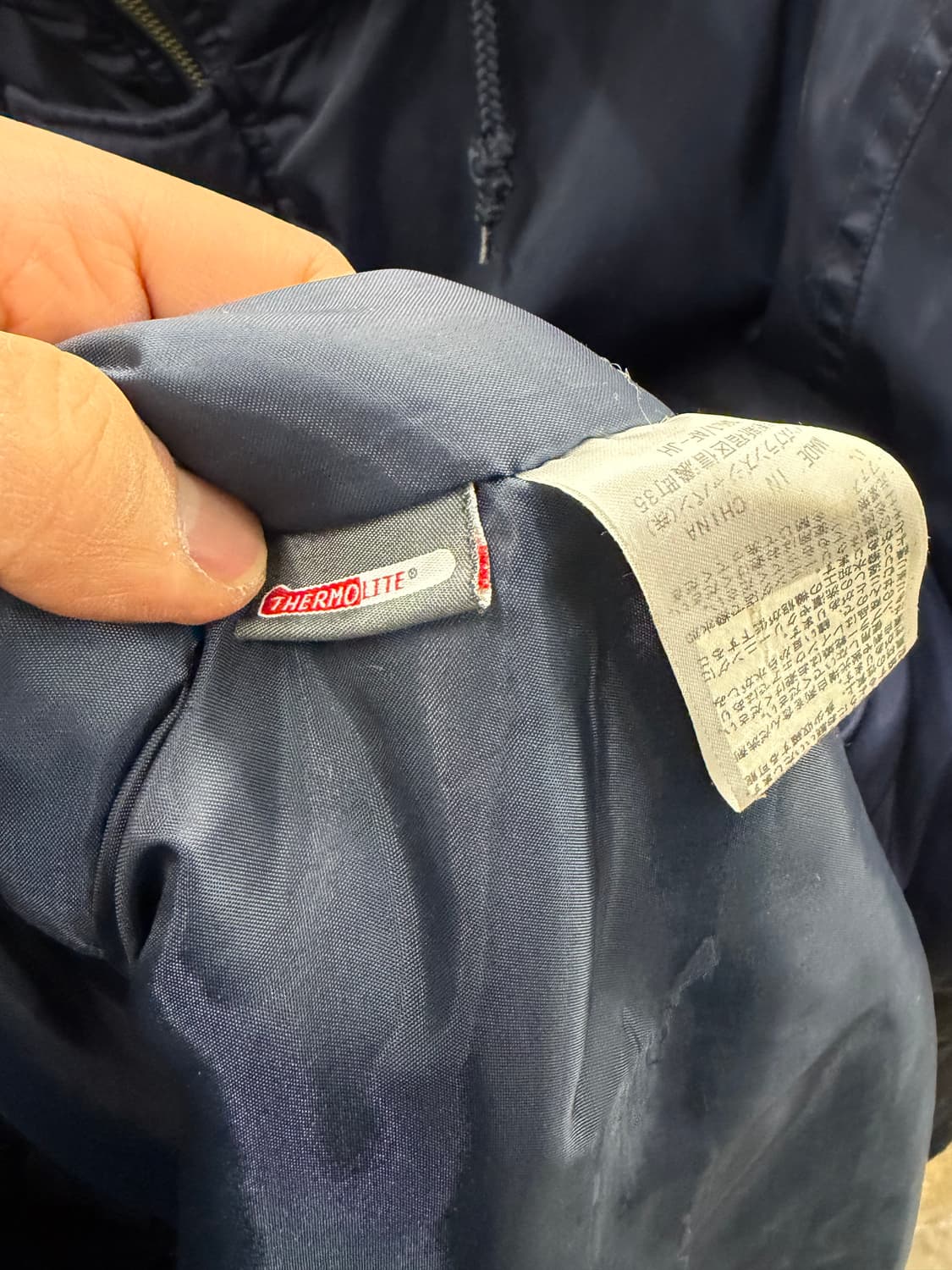 챔피온 N3B 네이비 야상 L 상품이미지5