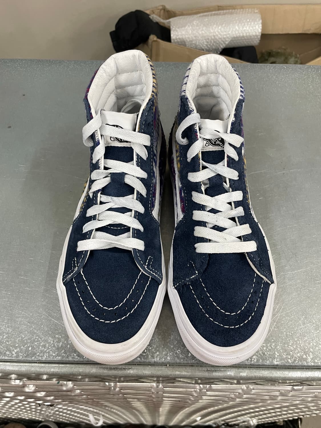 반스 스케이트 하이 페어 아일 블루 235 상품이미지5