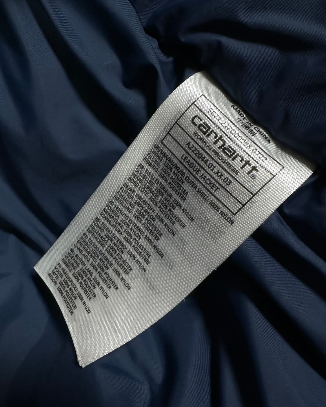 칼하트 WIP 스타디움 자켓 상품이미지4