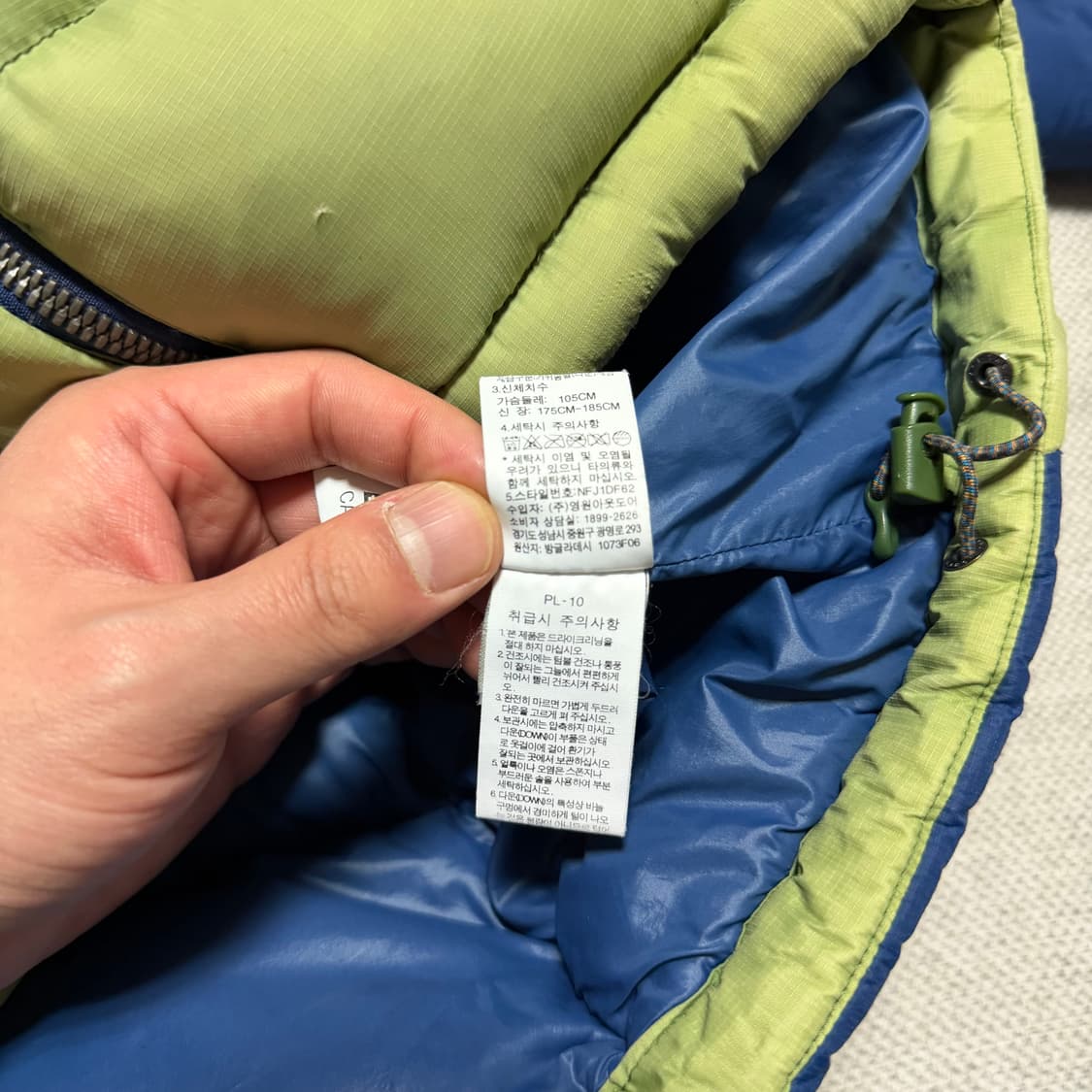 노스페이스 아이거 구스다운 패딩 자켓 상품이미지6