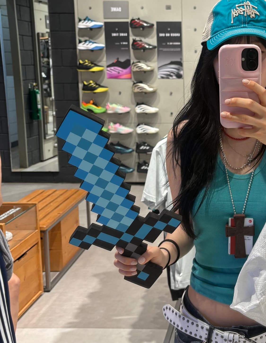 스투시 뉴에라 베이직 트러커 틸 민트 모자 볼캡 상품이미지3