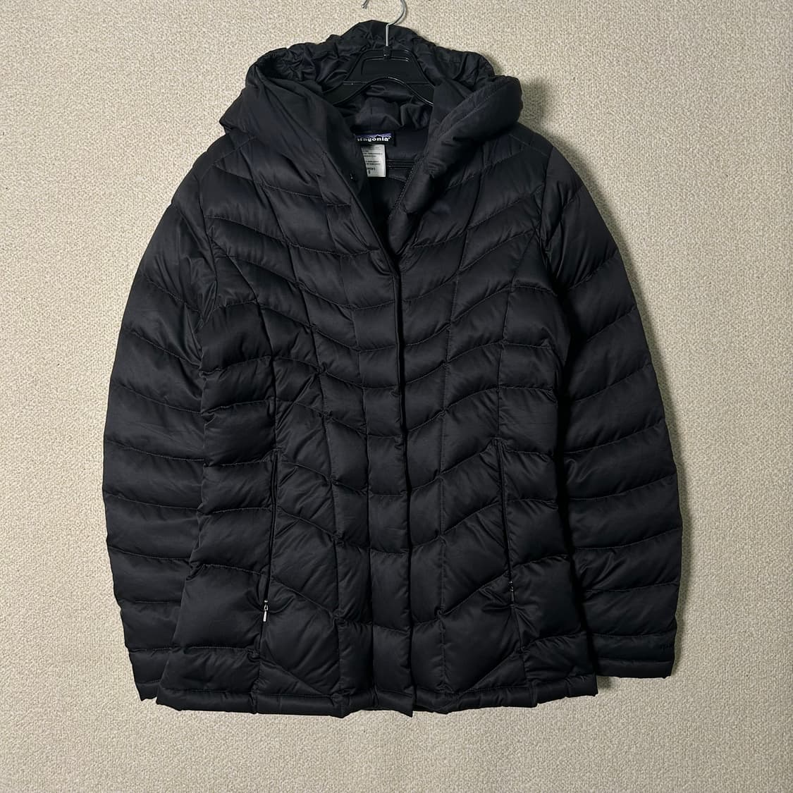 (S) 파타고니아 블랙 경량 패딩  상품이미지1