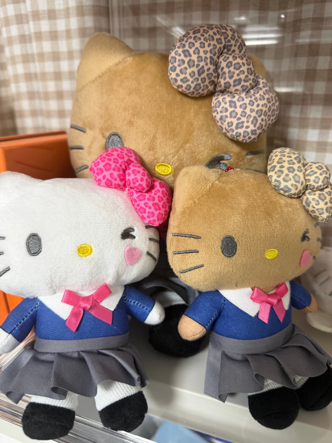 키티 엔젤 악마 교복 키티 키링 인형 상품이미지2