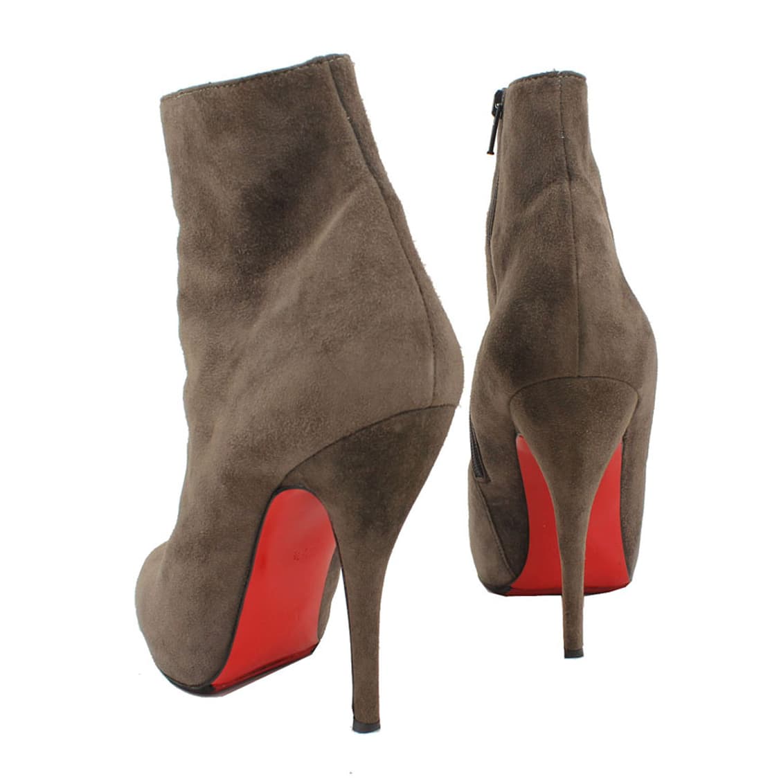 크리스찬루부탱 카키그레이 앵클부츠 39 1/2 상품이미지5