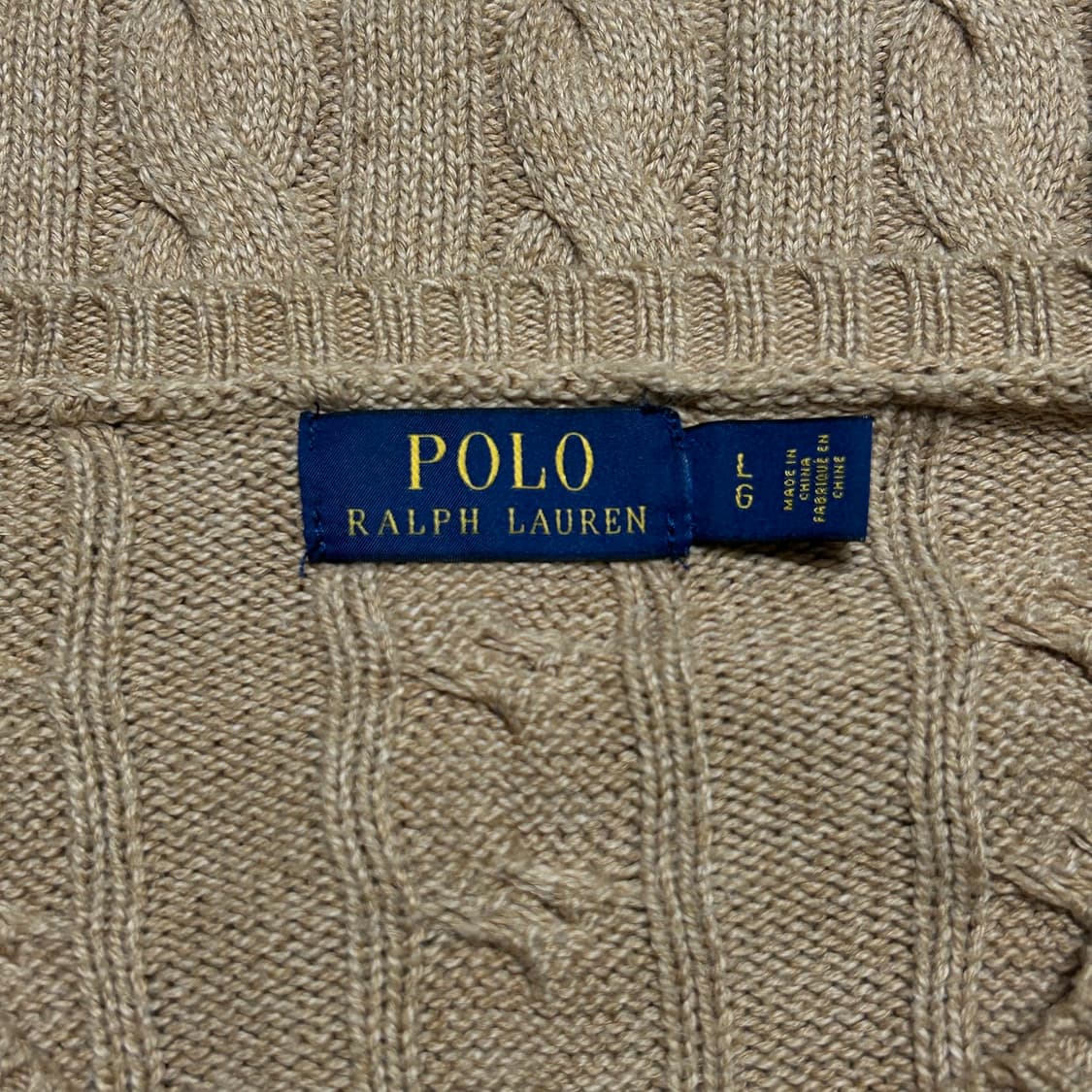 L 폴로랄프로렌 케이블 니트 상품이미지4