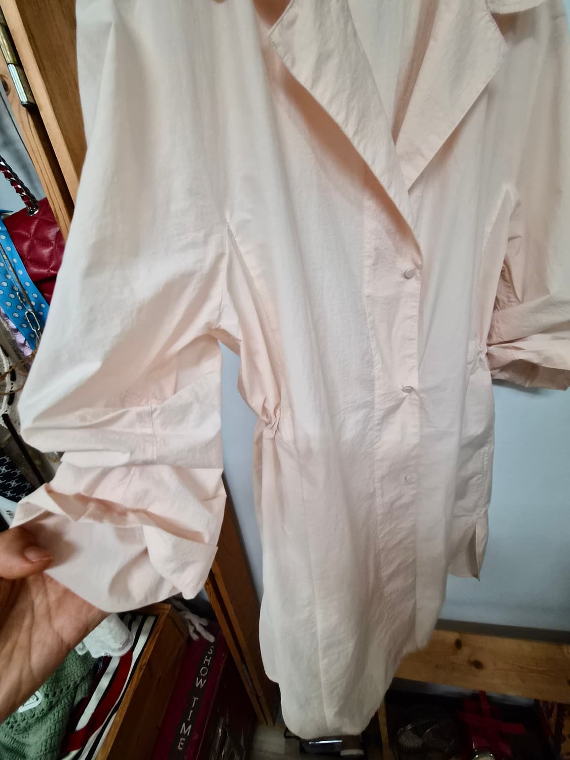 쉬즈미스 셔츠 바스락 바람막이 점퍼 상품이미지4