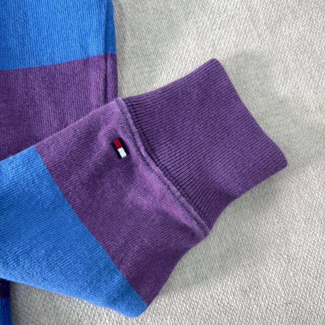 95 타미힐피거 스트라이프 럭비티  상품이미지4