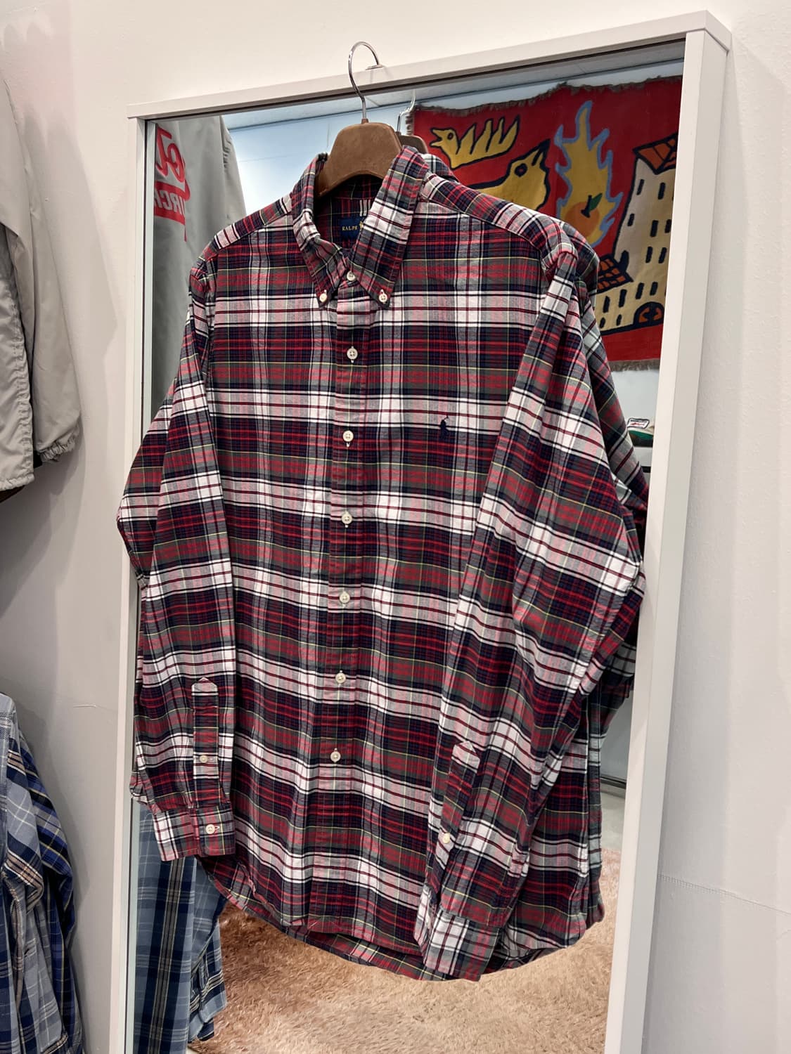 Polo ralph lauren 폴로 랄프로렌 마드라스 체크 셔츠 상품이미지1