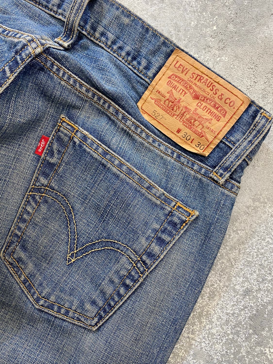 [30-31] 00s Levi's 527 리바이스 부츠컷 데님팬츠 상품이미지7
