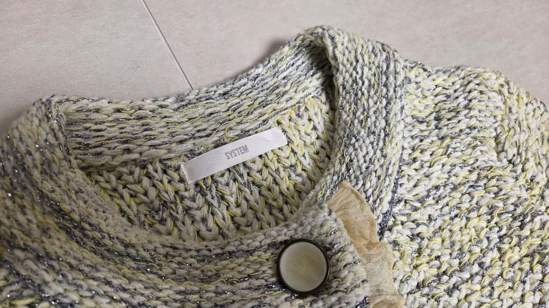 시스템  (SYSTEM) 트위드 가디건 상품이미지5