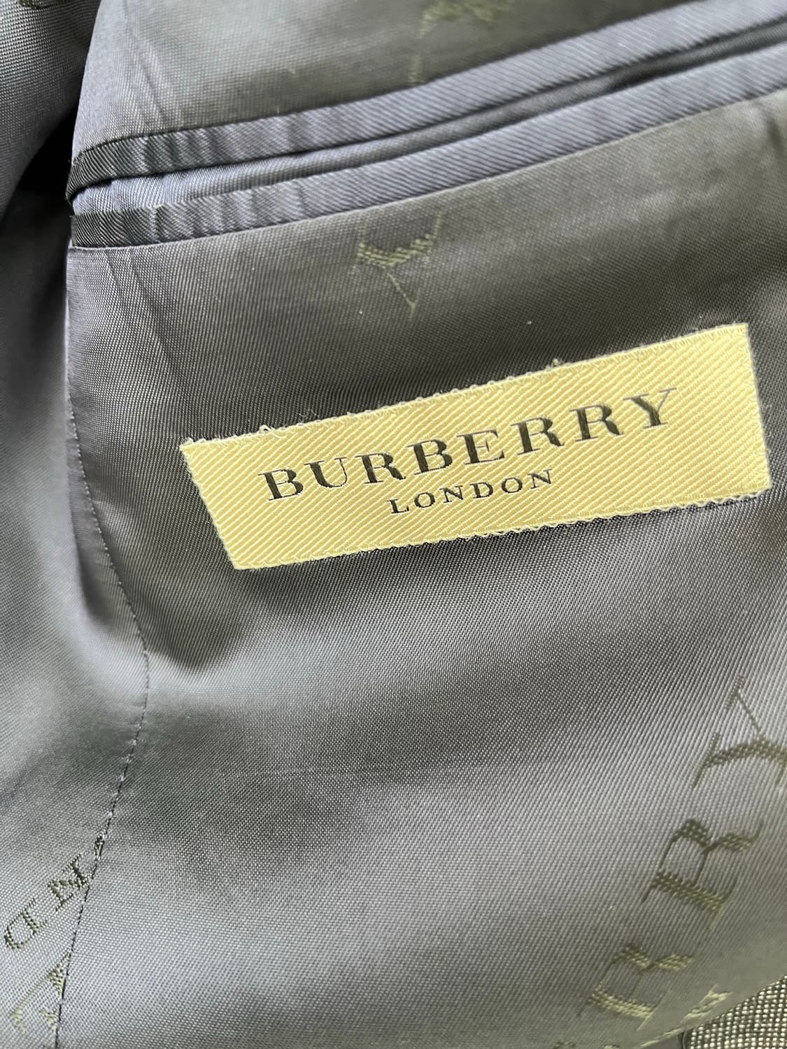 버버리 런던 남성 버진 울 자켓 46R 상품이미지5