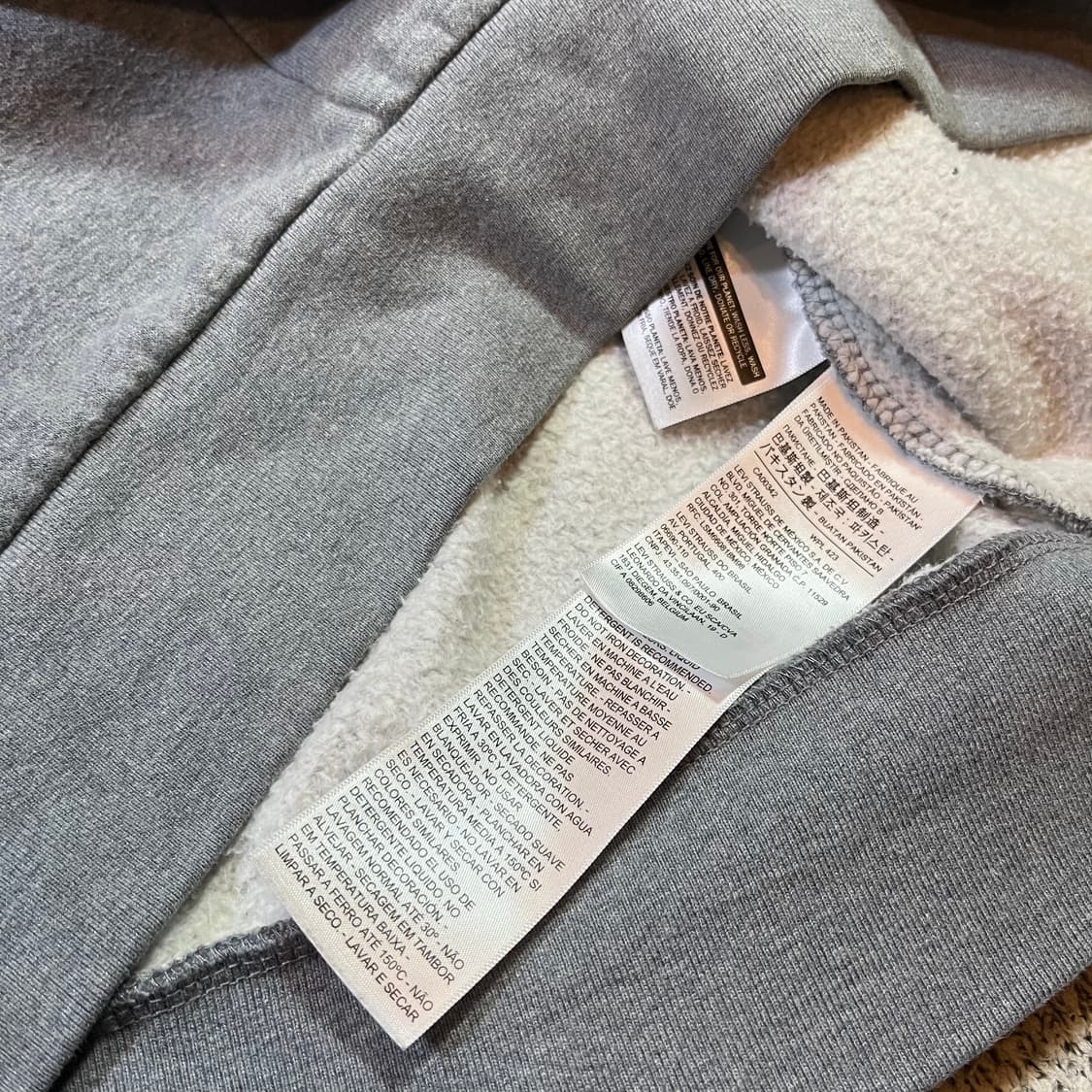 리바이스 빅로고 후드집업 상품이미지6