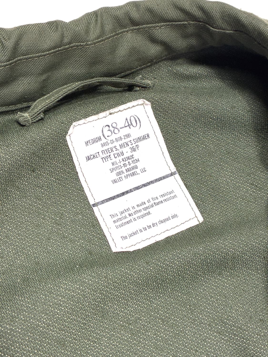 미군 조종사 지급 CWU-36/P 자켓 상품이미지5