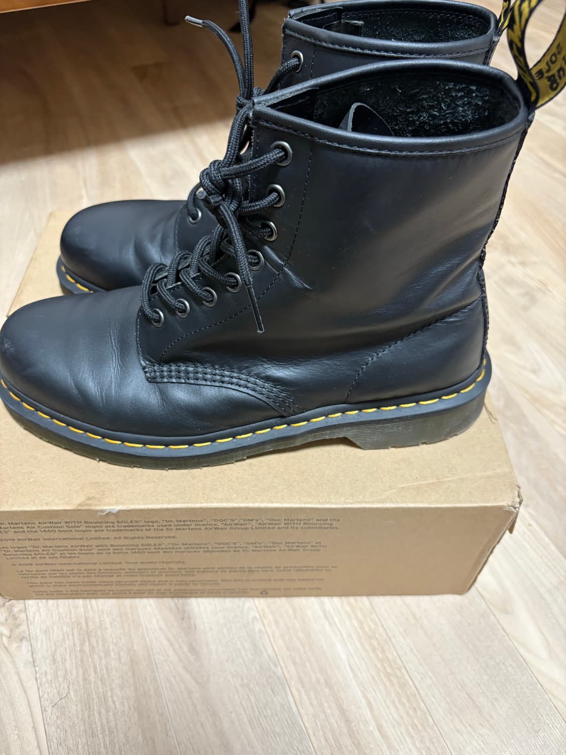 닥터마틴 1460 스무스 부츠 블랙 상품이미지5