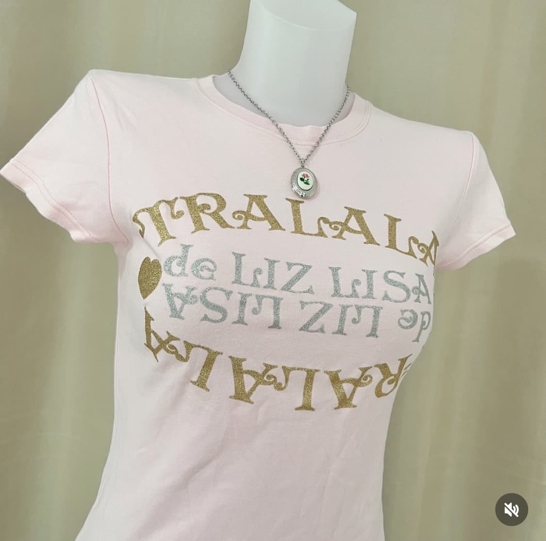 tralala 트랄라라 베이비핑크 티셔츠 상품이미지1